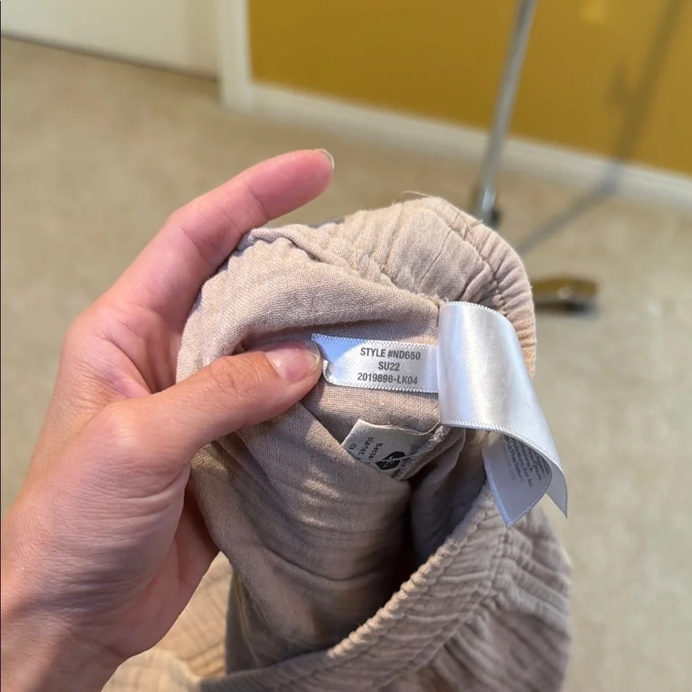 Madewell Lightspun Pull-On Balloon Pants Dried Flax - Picture 6 of 6
